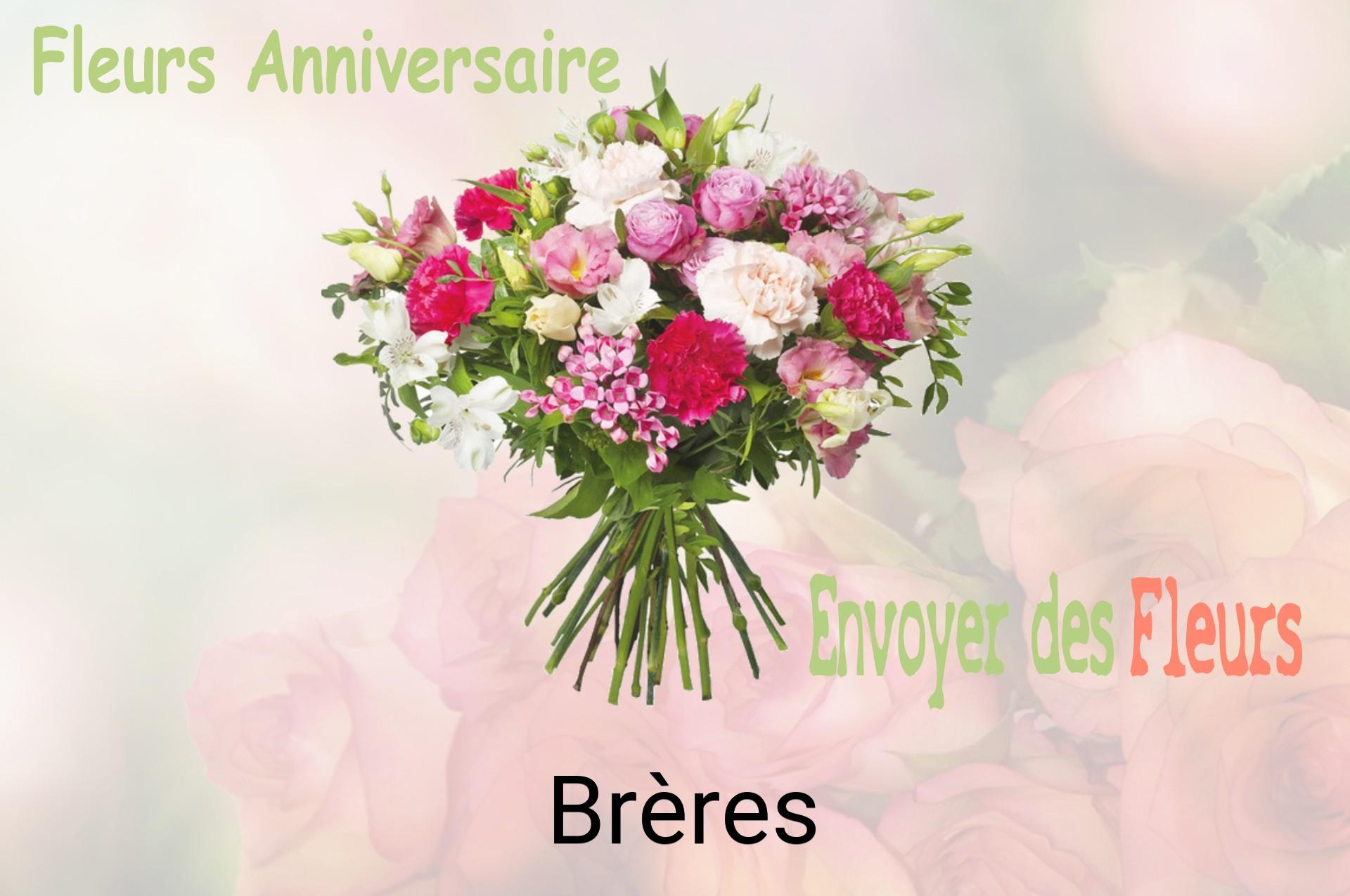 Bouquet de fleurs d’anniversaire livré à Brères